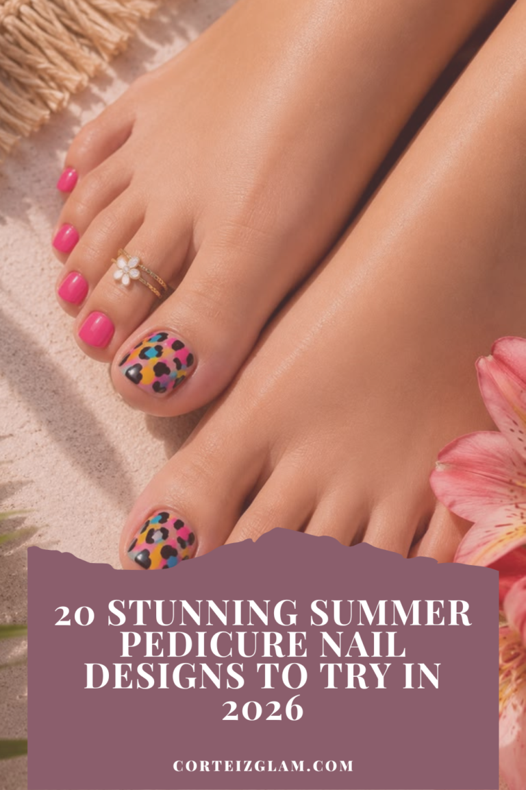 20 Stunning Summer Pedicure Nail Designs to Try in 2026
