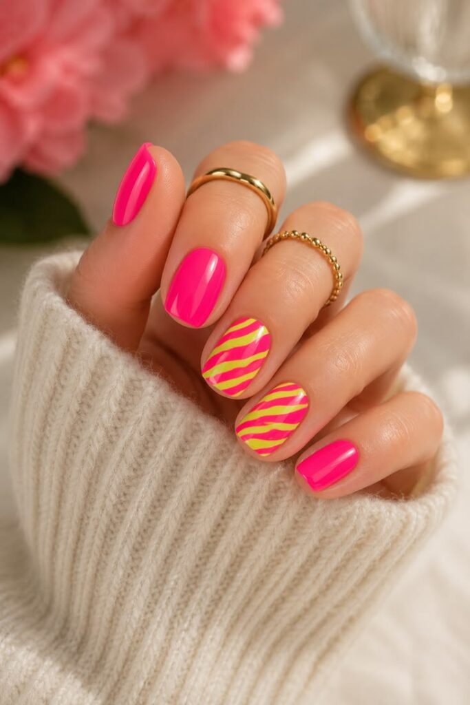 Butter Yellow and Daisy Nails for Wildflower Season