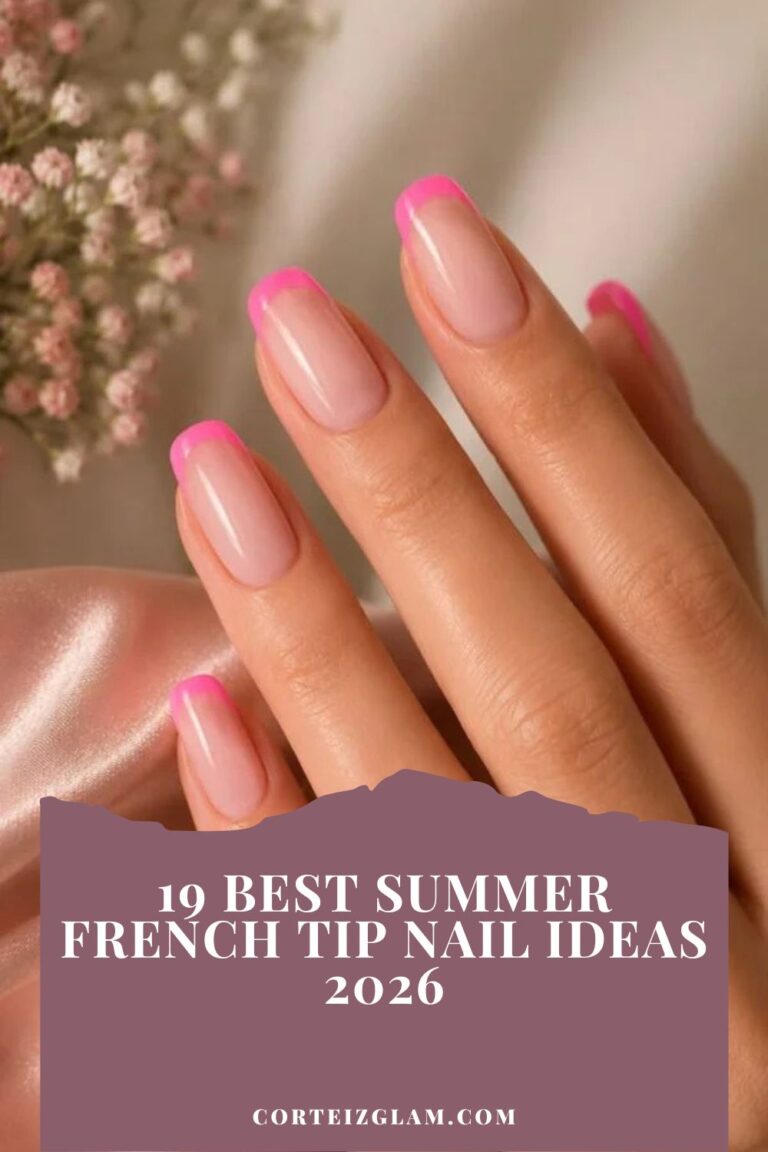 19 Best Summer French Tip Nail Ideas 2026