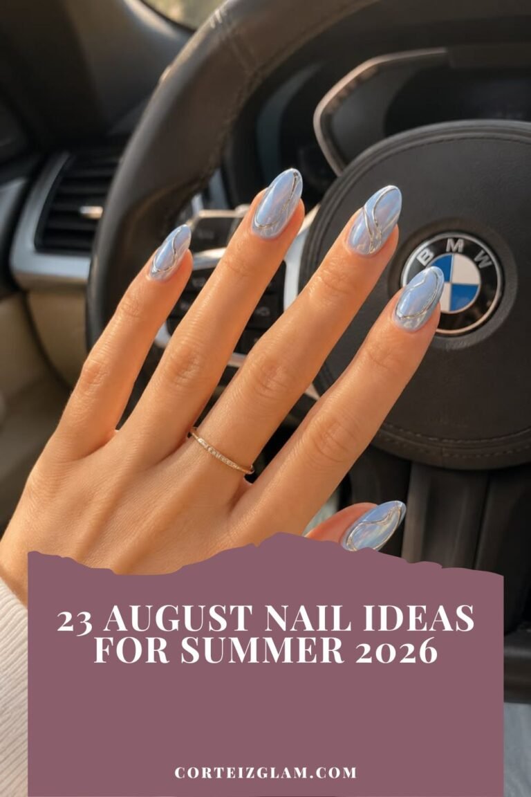 23 August Nail Ideas for Summer 2026