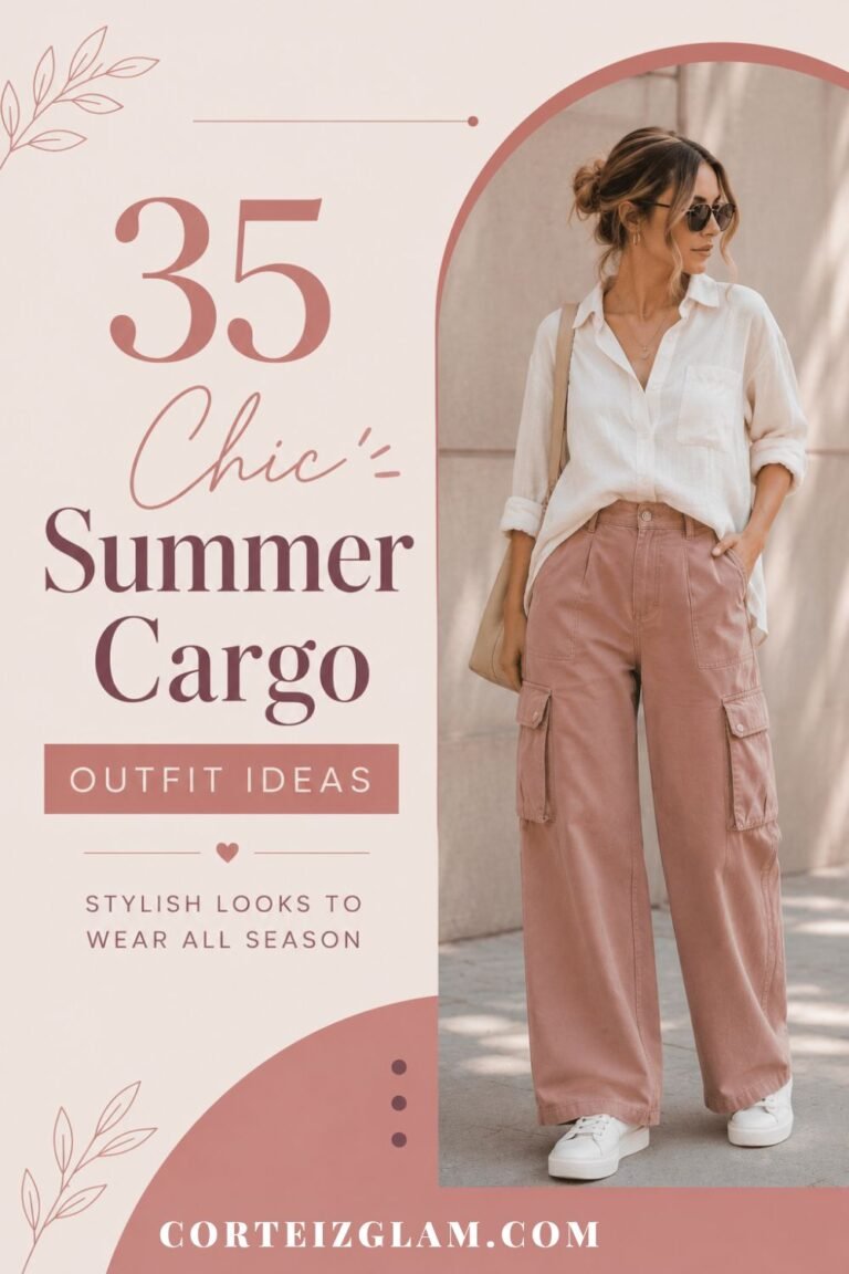 35 Chic Summer Cargo Outfit Ideas