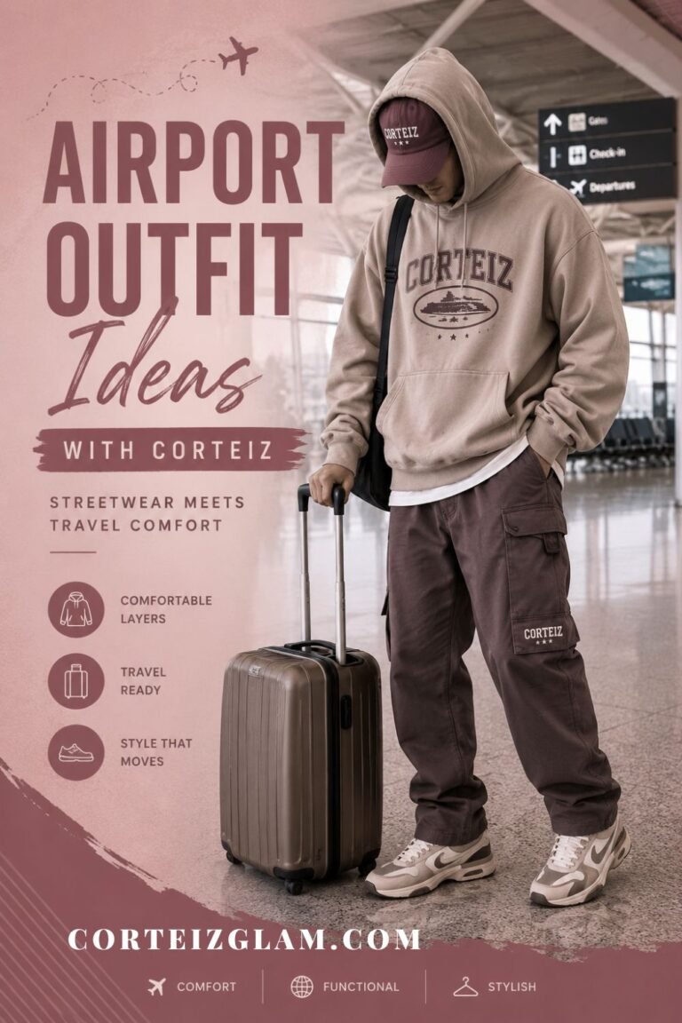 Stylish men’s casual outfit with neutral tones featuring a shirt and trousers on minimal aesthetic background.