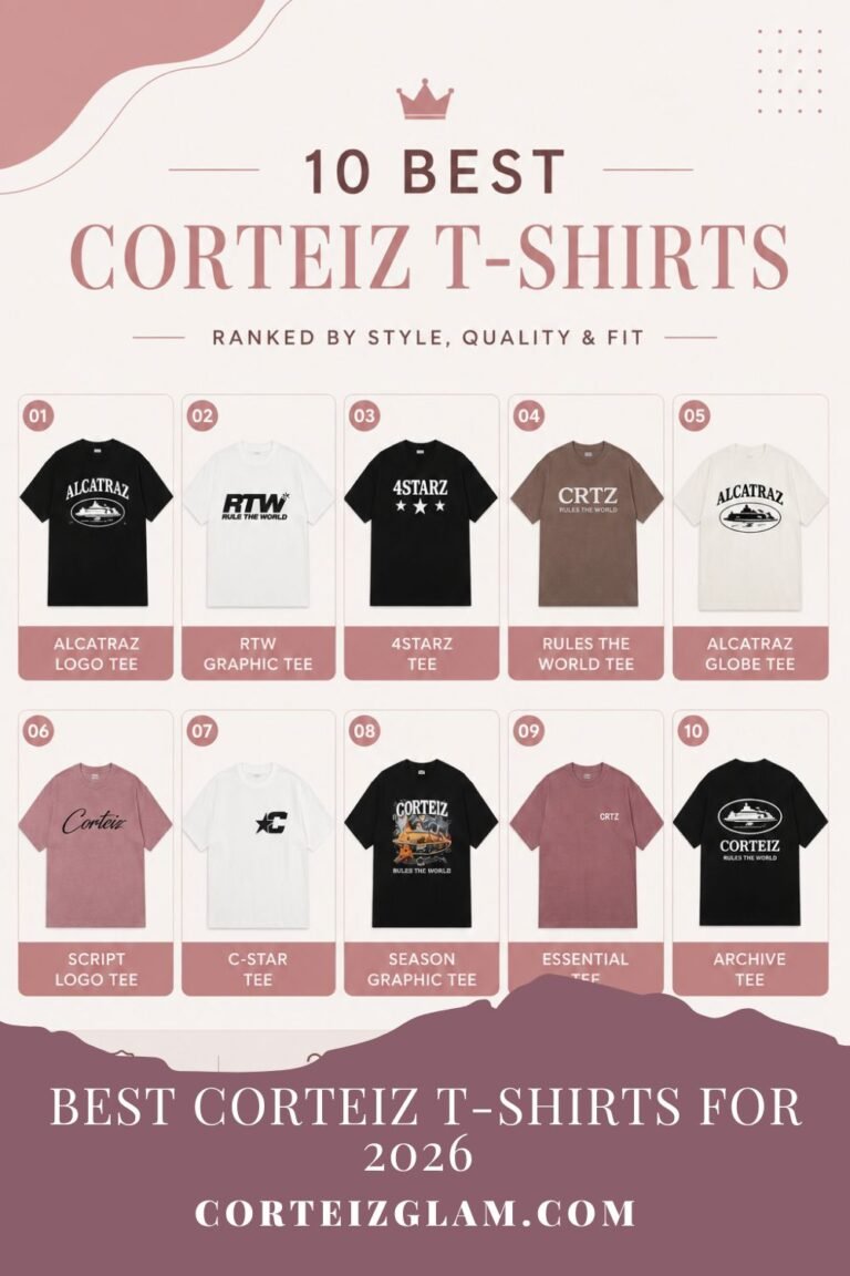 10 Best Corteiz T-Shirts Ranked