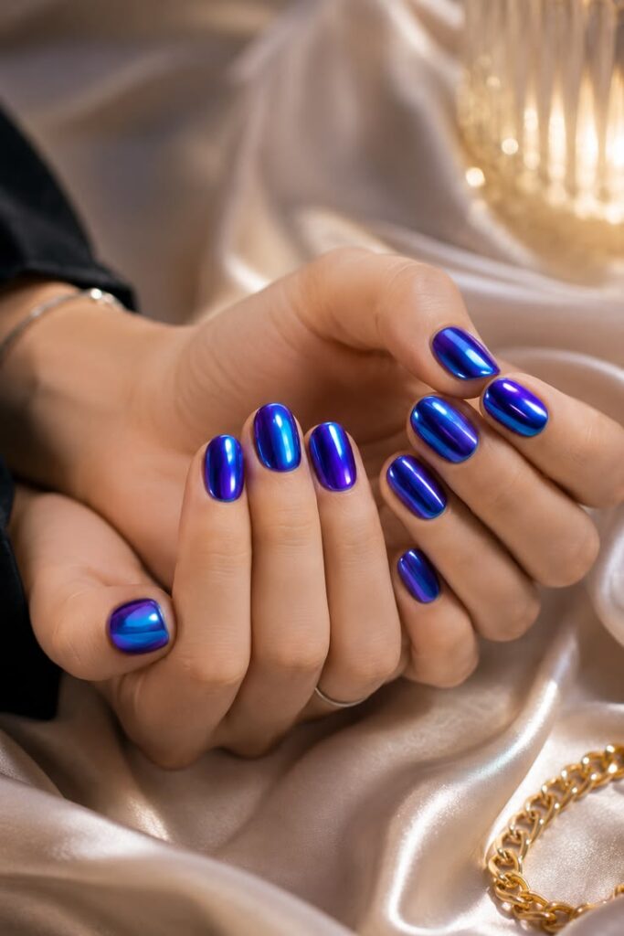 Duochrome Purple-Blue Chrome That Shifts in Every Light