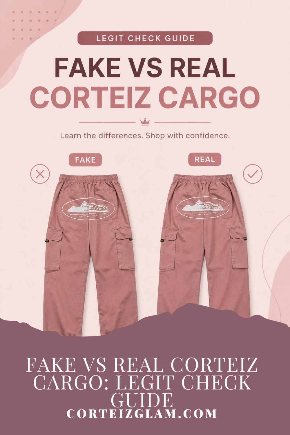 Fake vs Real Corteiz Cargo – Legit Check Guide