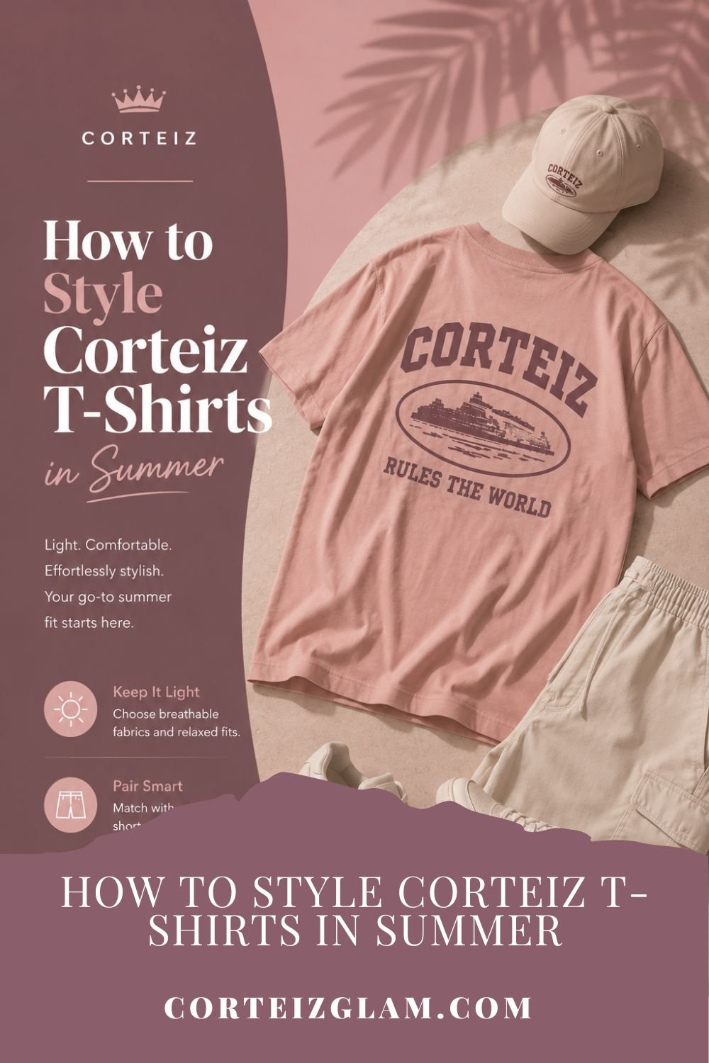 How to Style Corteiz T-Shirts in Summer