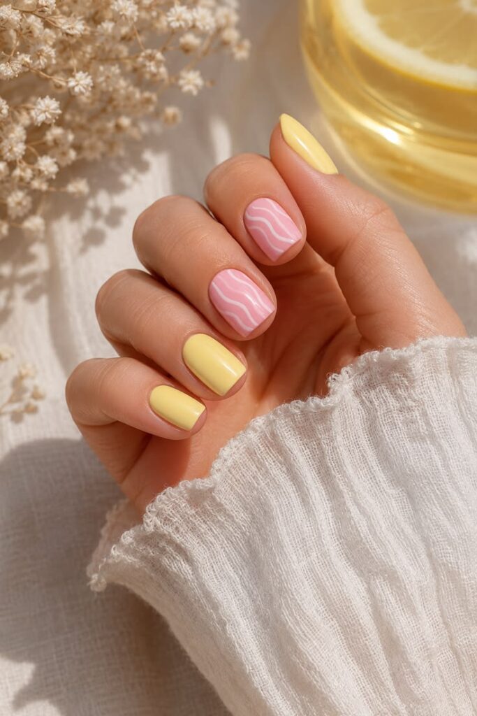 Neon Pink and Lime Zebra Stripes That Feel Like Summer Playlists