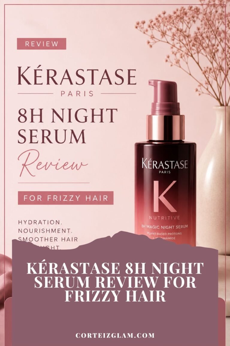 Kérastase Nutritive 8H Magic Night Serum Before and After