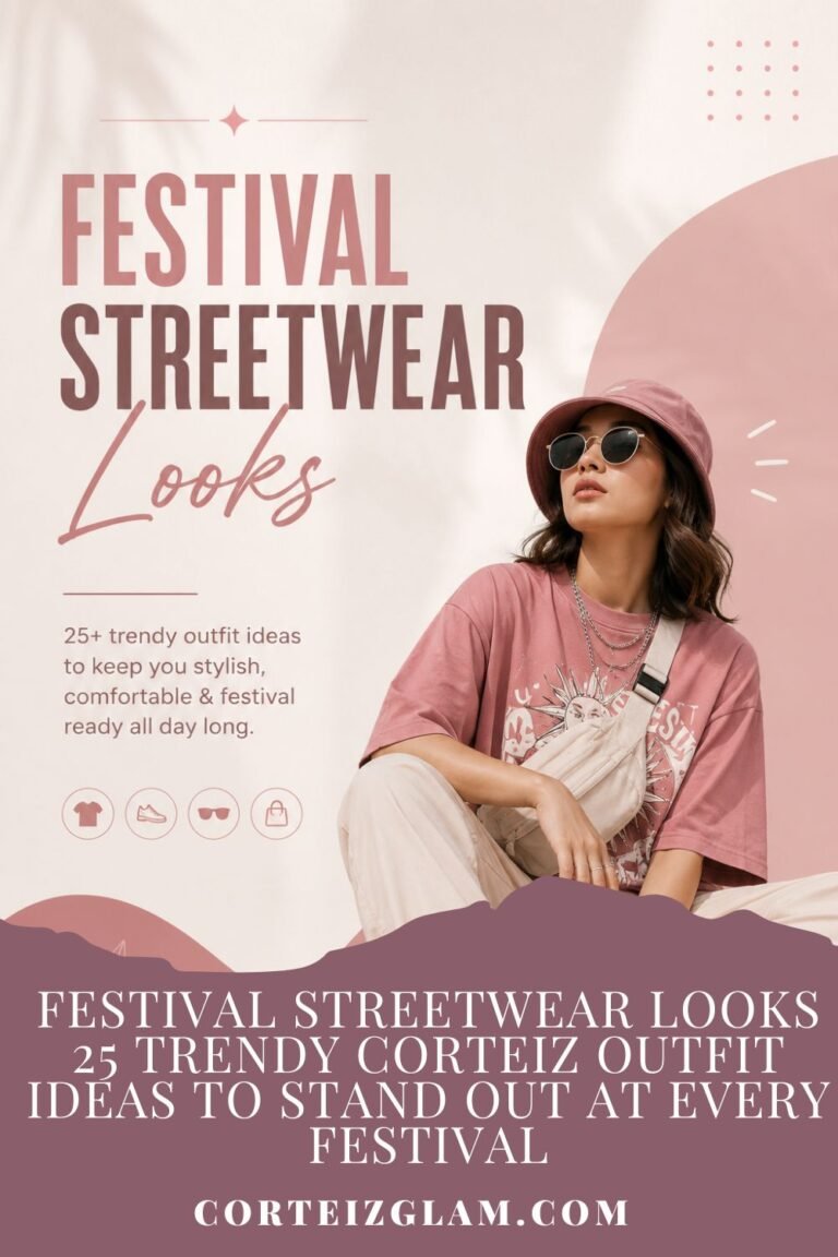 Festival Streetwear Looks: 25 Trendy Corteiz Outfit Ideas