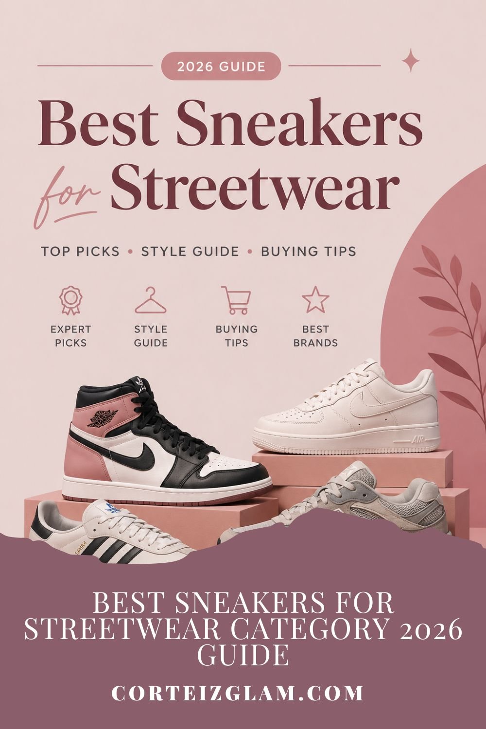 Best sneakers for streetwear featuring stylish Nike, Adidas, New Balance, and ASICS sneakers for everyday fashion.