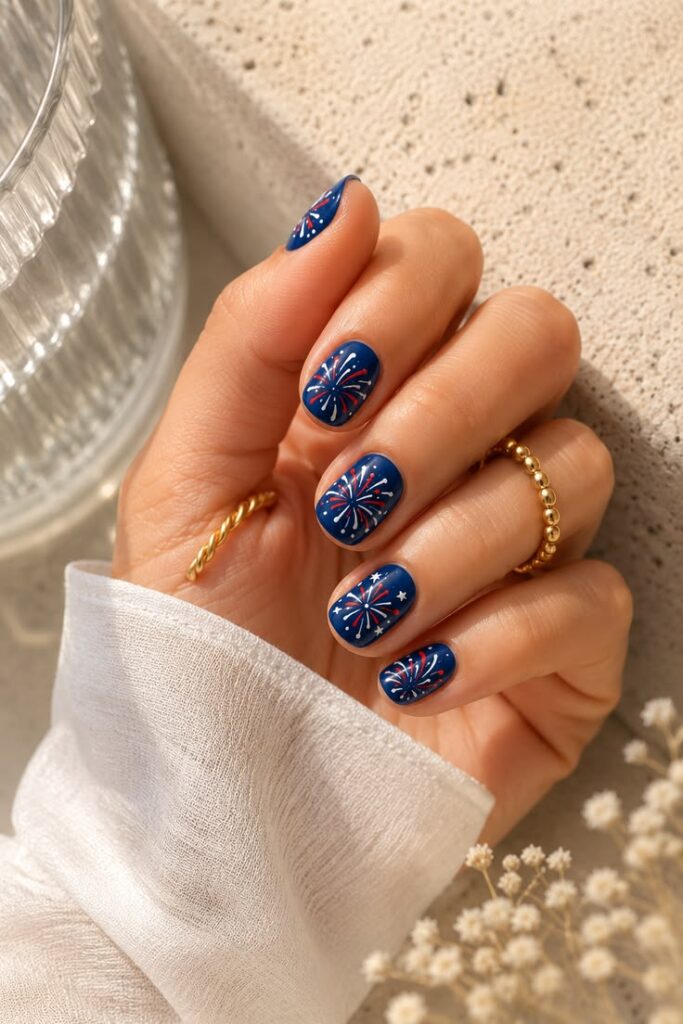 Pool Water Refraction Nails That Make Summer Visible