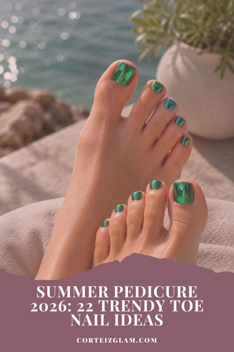 Summer Pedicure Colors 2026 22 Trendy Toe Nail Ideas for Every Skin
