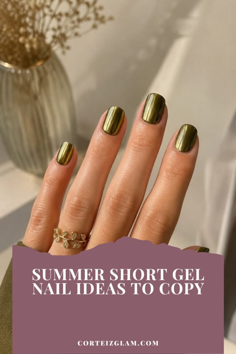 Summer Short Gel Nail Ideas to Copy