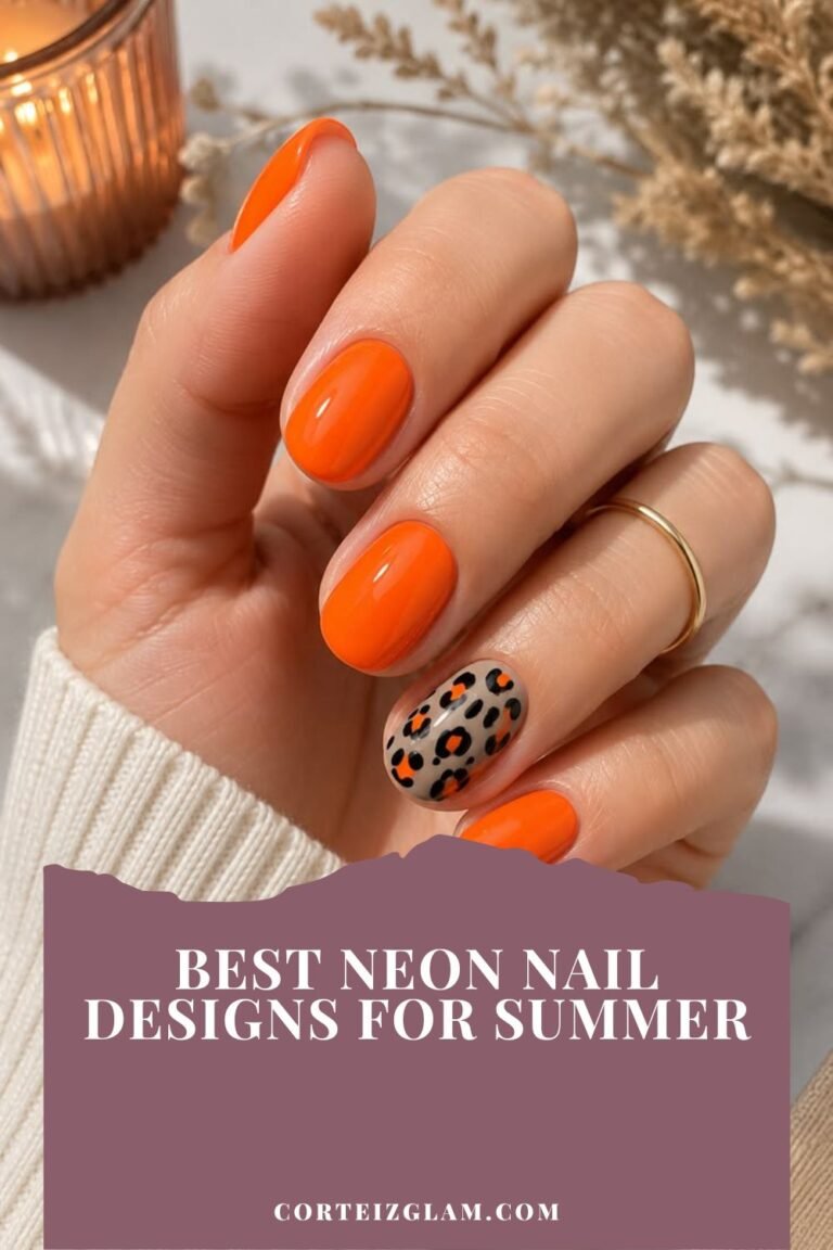 Best Neon Nail Designs for Summer