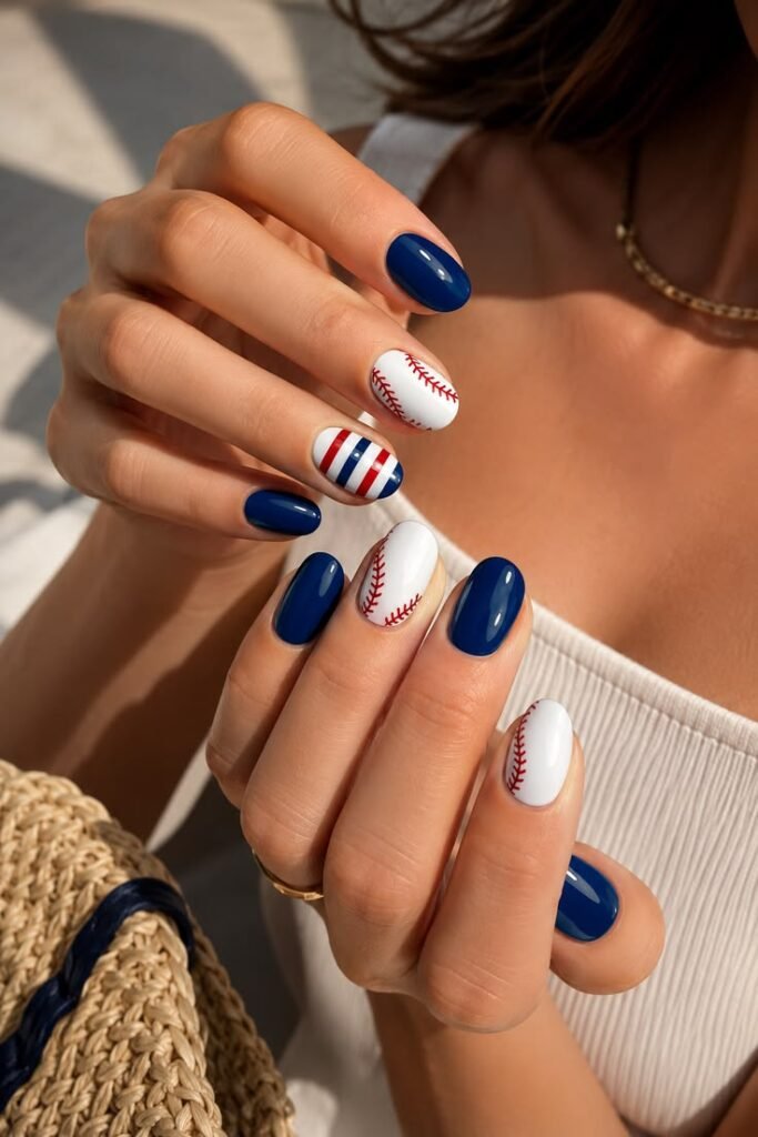 Navy, Baseball, and Striped All-American Mix